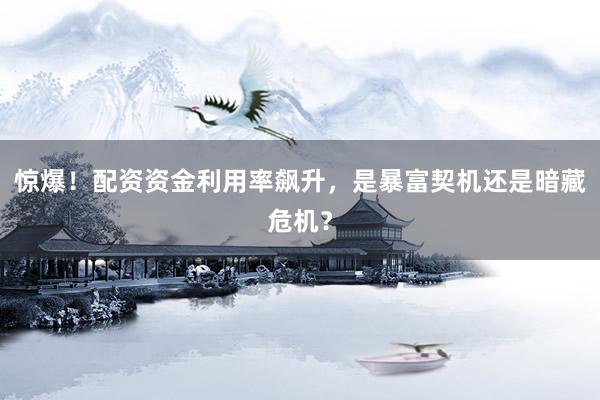 惊爆！配资资金利用率飙升，是暴富契机还是暗藏危机？